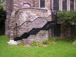 Octagonal Stair, South Methodist Church Manchester, CT