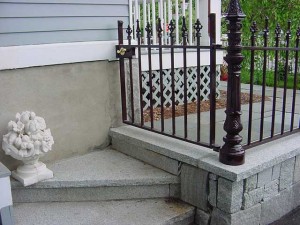 Wrought Iron Pedestrian Gate Private Residence