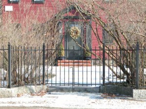 Wrought Iron Pedestrian Gate Private Residence