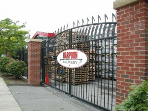 Wrought Iron Slide Gates for the Harpoon Brewery in Boston, Massachusetts.