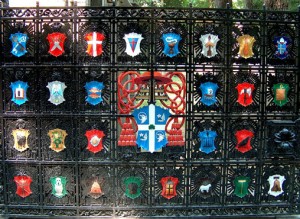 Left Gate at the Gate of Heaven Cemetery in Hawthorne, New York